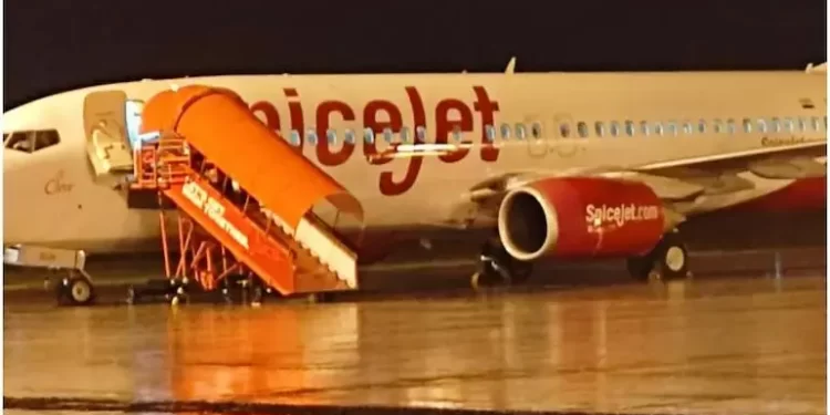Indian Plane makes Emergency Landing at Karachi Airport as passenger fell Unconscious