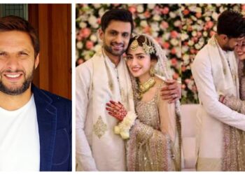 Shahid Afridi sends message on Shoaib Malik’s marriage with Sana Javed