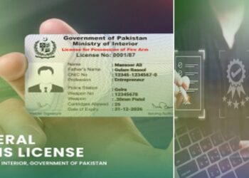 New arms license fee in Pakistan March 2024 update