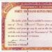 Rs40000 Prize Bond Draw List – June 10, 2024