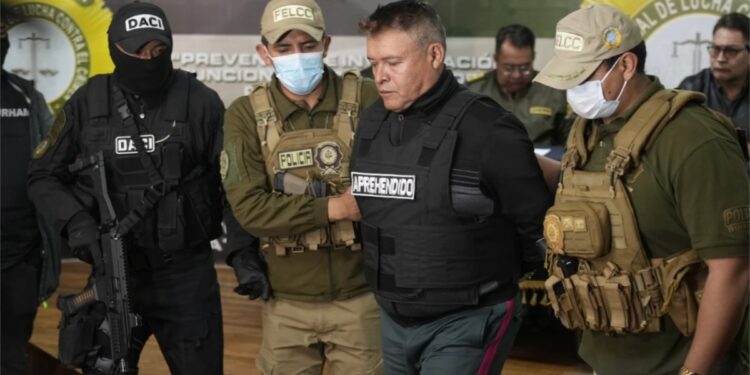 Bolivian army chief arrested following failed coup attempt