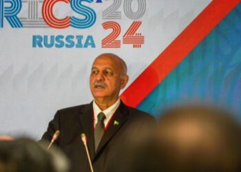 Senator Mushahid Hussain Syed makes history at BRICS forum