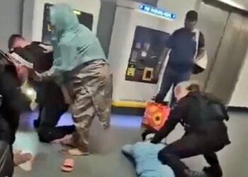 Manchester Police officer caught on camera assaulting Pakistani family members