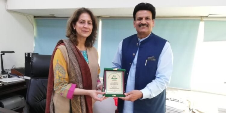 Govt notifies Ambreen Jan as Info Secretary