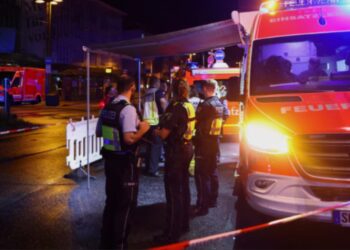 German police search for assailant in festival stabbing that killed 3