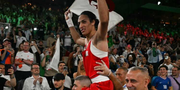Algerian gender-row boxer Khelif storms to Olympic gold