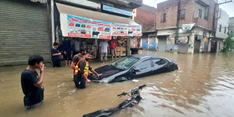 Record-breaking rain claims four lives in Lahore