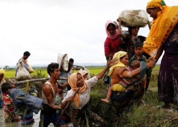 Dozens of Rohingya fleeing Myanmar killed in drone attack