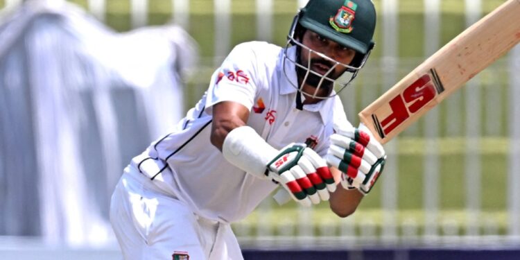Shadman’s half century leads Bangladesh to 134-2 in first Test against Pakistan