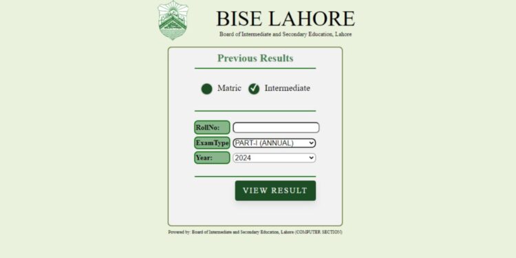 In case you forgot, BISE Lahore Inter Part I Result 2024 will be declared on this date
