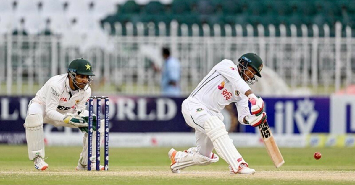 Bangladesh 37-0 at tea in chase of 185 to win second Pakistan Test - S