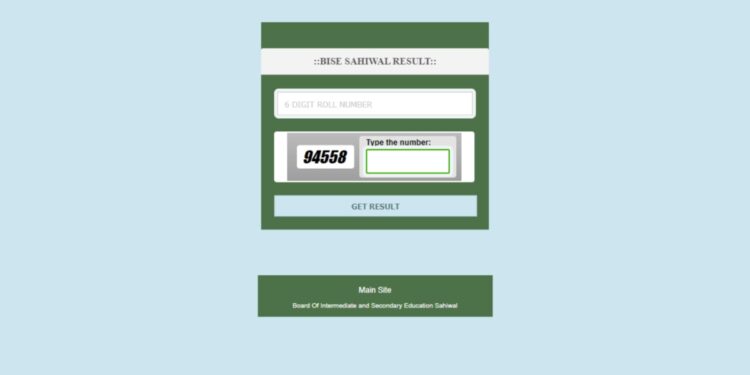 BISE Sahiwal Inter Part I Result 2024; check here
