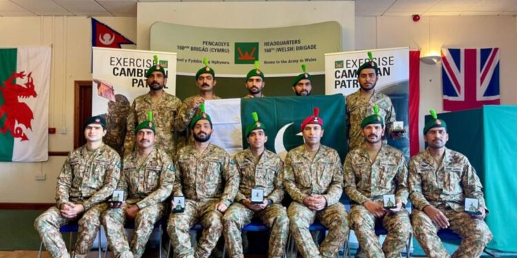 Pakistan Army clinches gold at Cambrian Patrol 2024