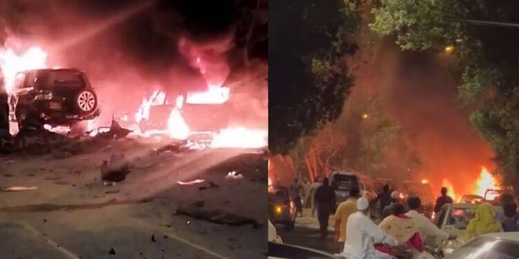 Karachi Airport bomb blast claims lives of Two Chinese Nationals; over dozen locals injured