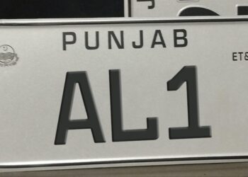 Punjab vanity number plate registration, fee update for October 2024