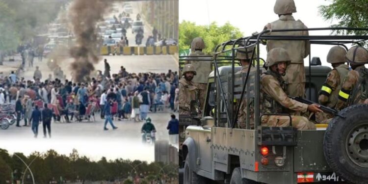 Pakistan Army given ‘shoot-on-sight’ orders amid PTI protests in Islamabad