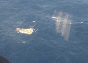 PMSA saves 12 Indian crew members from sinking ship