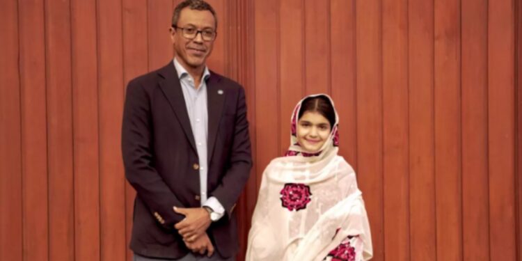14yo Zunaira Qayyum joins UNICEF as youth advocate