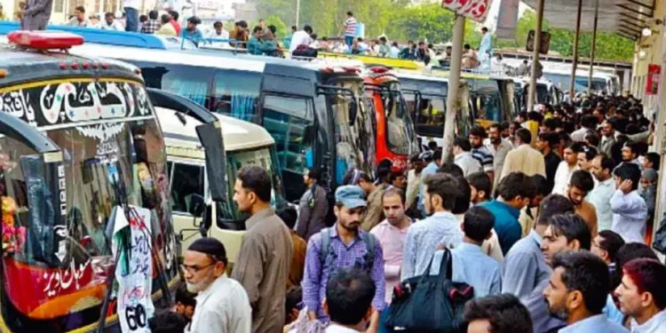 Bus and van fares increased by transporters