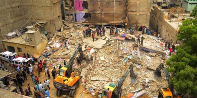 Rescue work ends at Karachi’s collapsed building