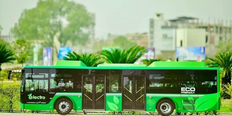 Punjab CM launches electric buses at Rs20 fare
