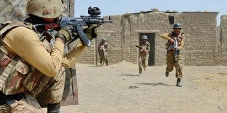 Security forces eliminate 35 Khwarij in KP operations