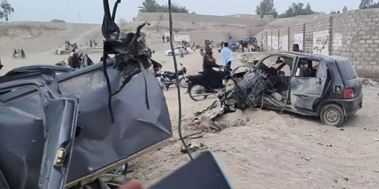 Panjgur crash leaves nine dead, one injured