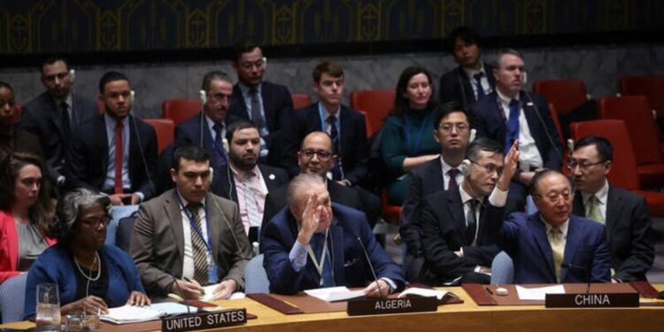 China criticizes US veto, calls for Gaza ceasefire