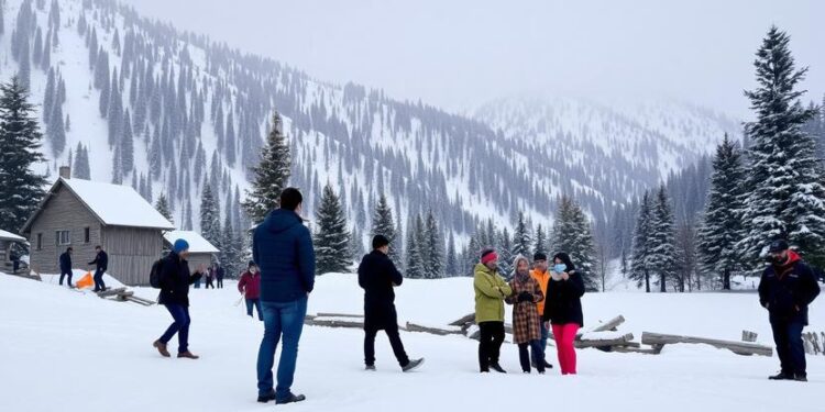 Travel advisory issued as heavy snow hits Murree