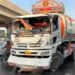 Separate trailer accidents leave two dead in Karachi