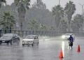 Authorities close M-2 motorway amid heavy rain, issue safety warning
