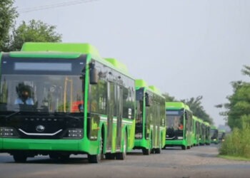 Govt launches electric bus service in 10 districts of Punjab