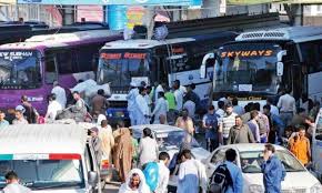 Islamabad and Rawalpindi restore transport terminals partially