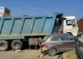 Ten people die in deadly trailer and car crash